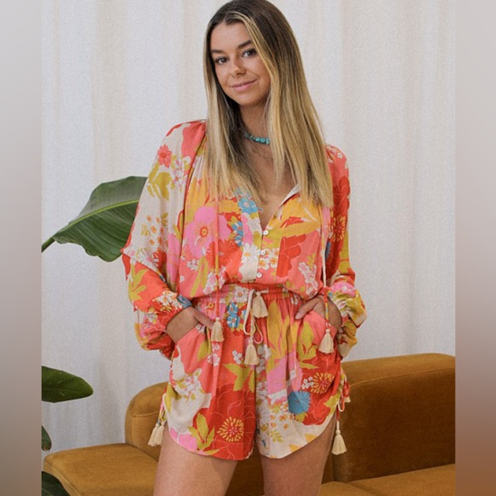 Spell Tyler Romper in Chili